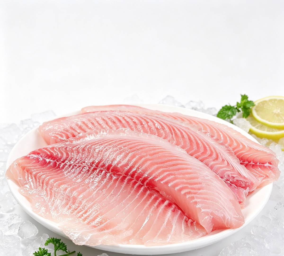 Fresh Pink Tilapia Fillets