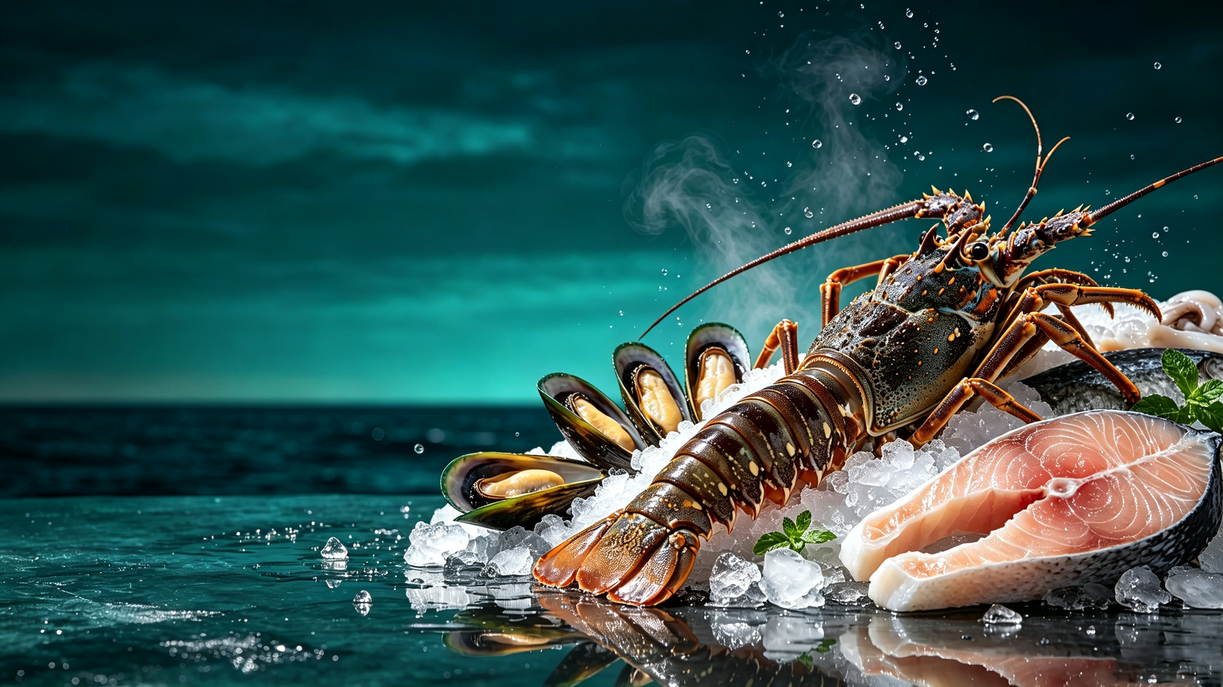 Frozen fresh NZ seafood